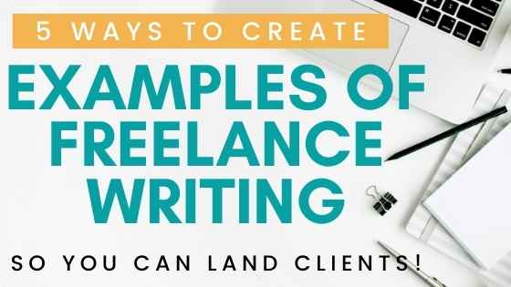 examples of freelance writing